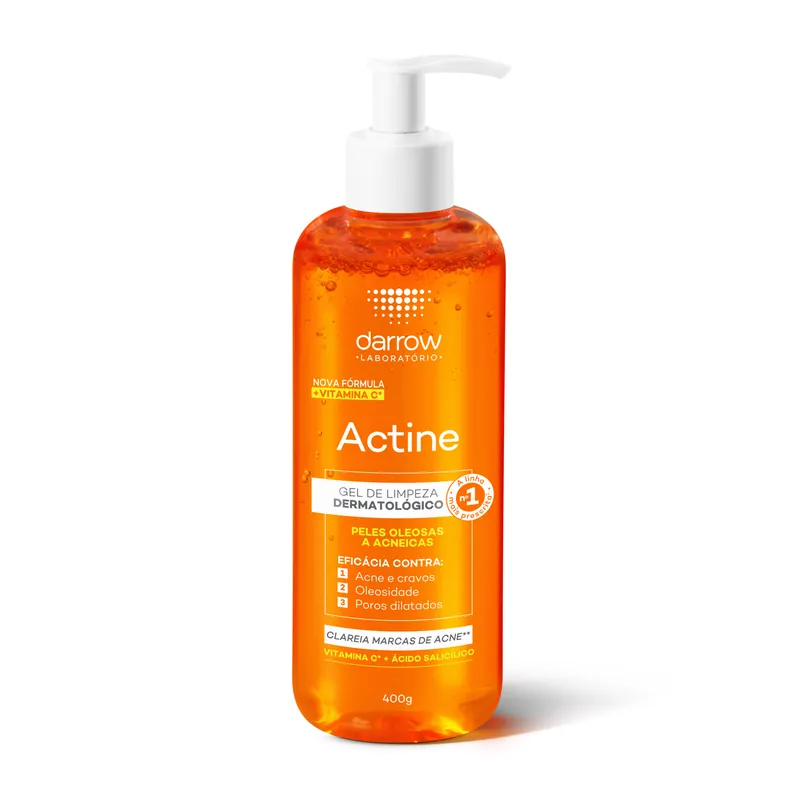 Gel de Limpeza Facial Darrow Actine Antioleosidade 400g