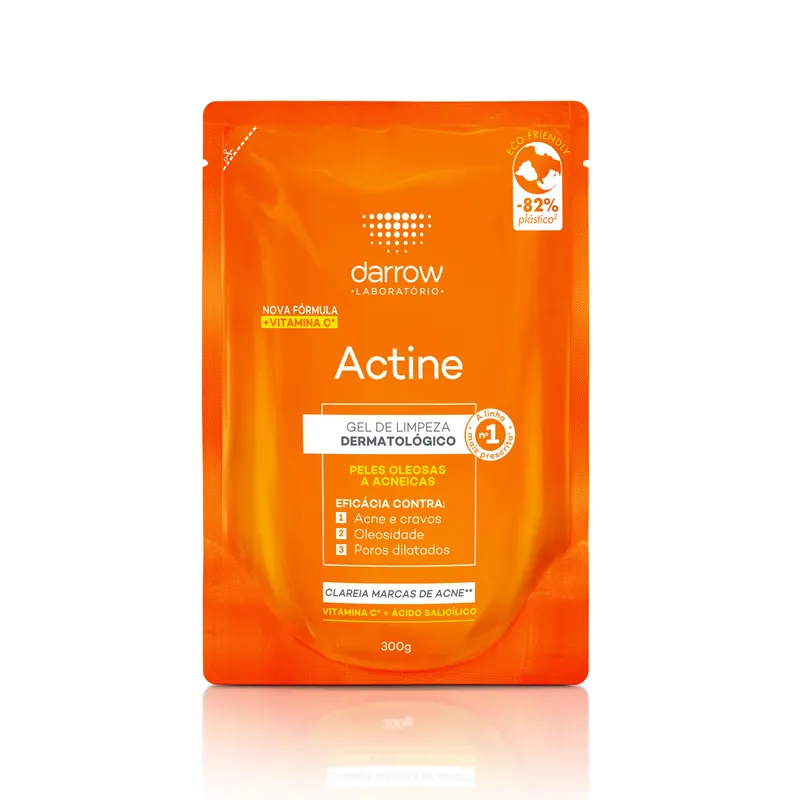 Gel de Limpeza Facial Actine com Vitamina C Refil 300g