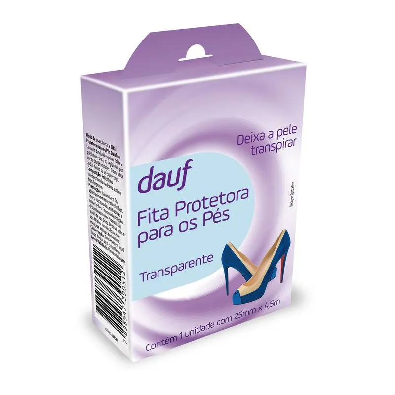 Fita Adesiva Dauf Transparante Para Os Pès 25mm x 4,5m