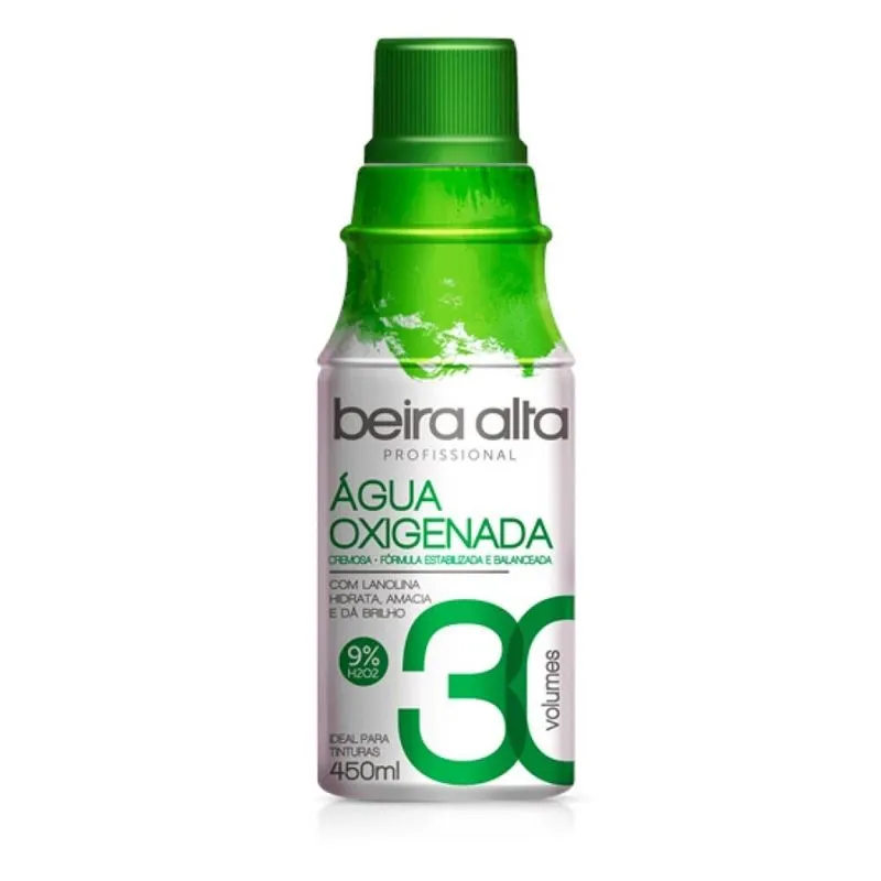 Água Oxigenada 30 Volumes Beira Alta 450ml