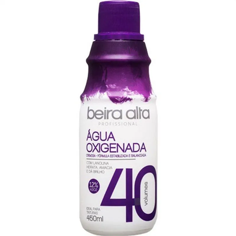 Água Oxigenada 40 Vol Beira Alta 450ml