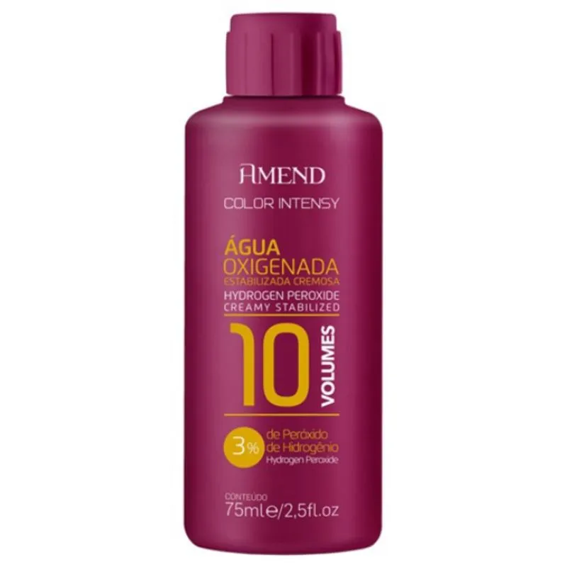 Água Oxigenada Color Intensy 10 Volumes 75ml Amend