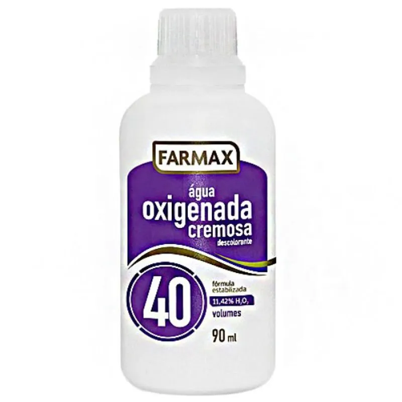 Água Oxigenada Farmax Cremosa 90ml Vol. 40