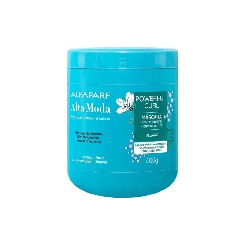 Alfaparf - Alta Moda Powerful Curl - Máscara Definição de Cachos - 600g