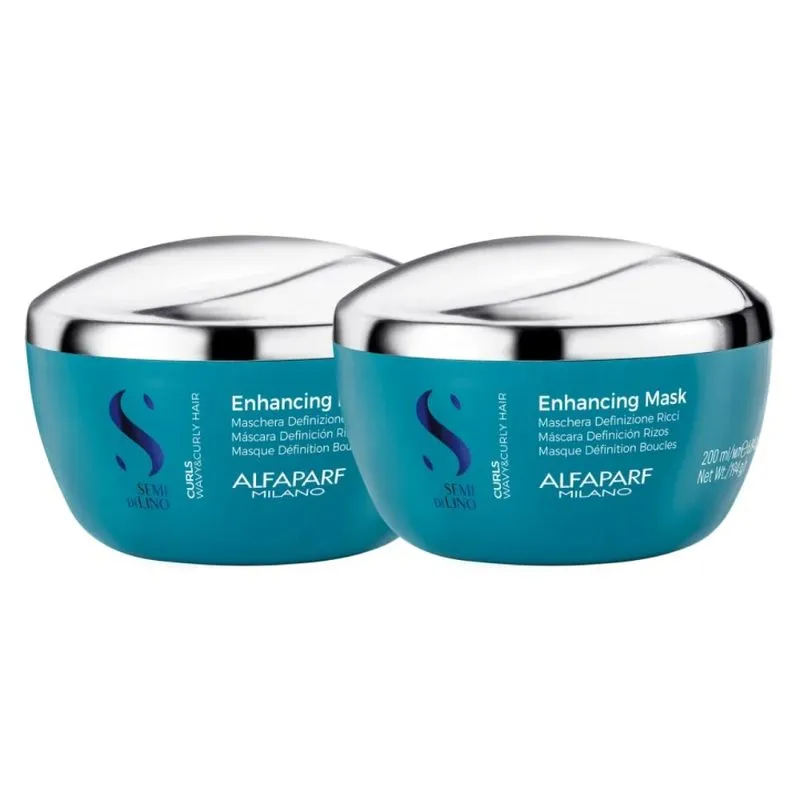 Alfaparf Semi di Lino Curls - Kit 2 Máscaras 200ml
