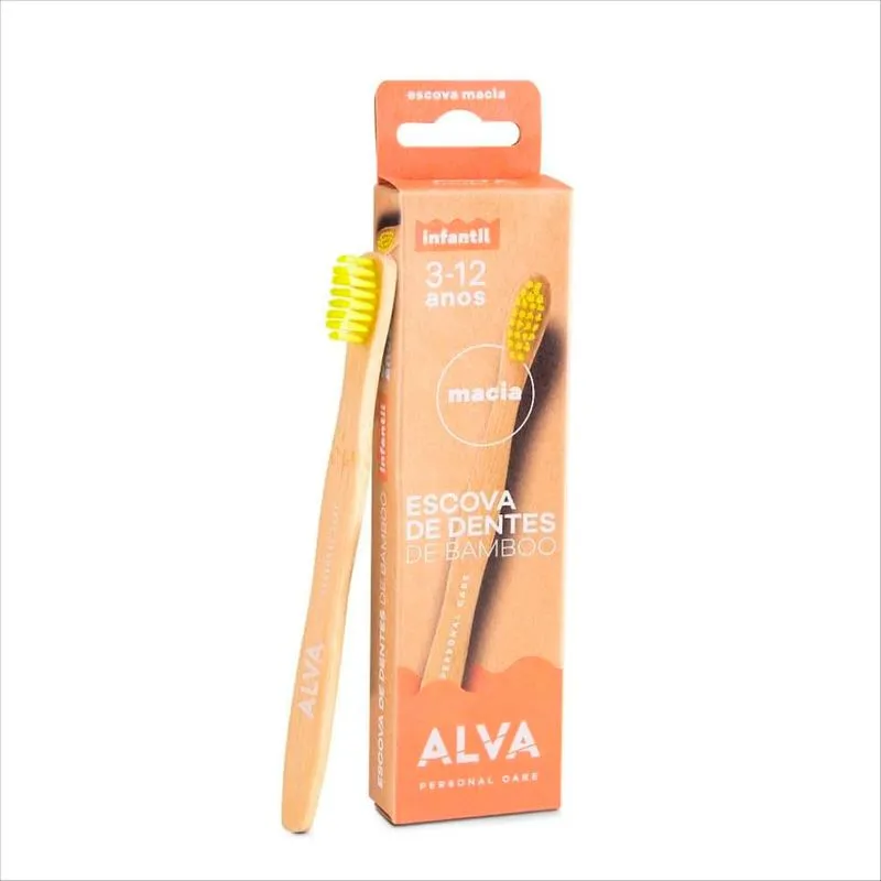 Alva Personal Care - Escova De Dentes Bamboo Infantil