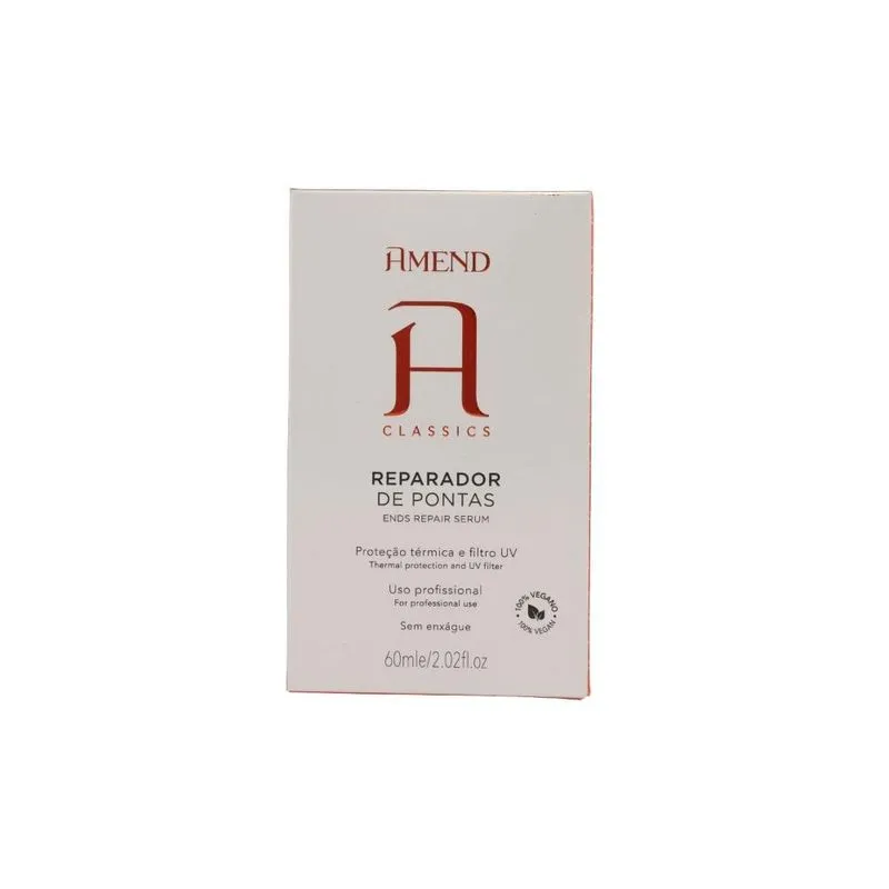 Amend - Classics Proteção Térmica - Reparador de Pontas - 60ml