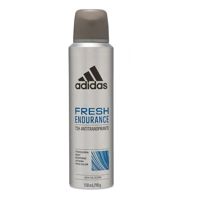 Desodorante Antitranspirante Adidas Masculino Fresh Endurance 72h Aerossol 150ml