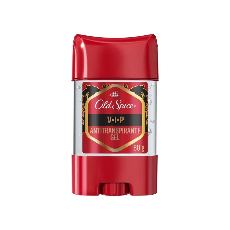 Desodorante Antitranspirante Gel Old Spice VIP 80g