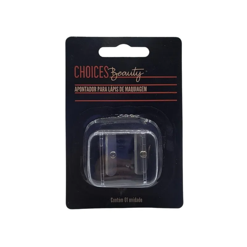 Apontador Choices Beauty Para Lápis De Maquiagem 1 Unidade