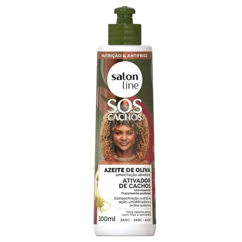 Ativador Salon Line Sos Azeite De Oliva 300ml
