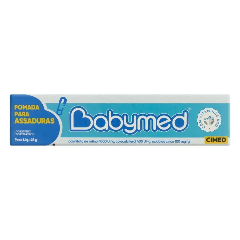 Pomada para Assadura Babymed Menino Azul  45g