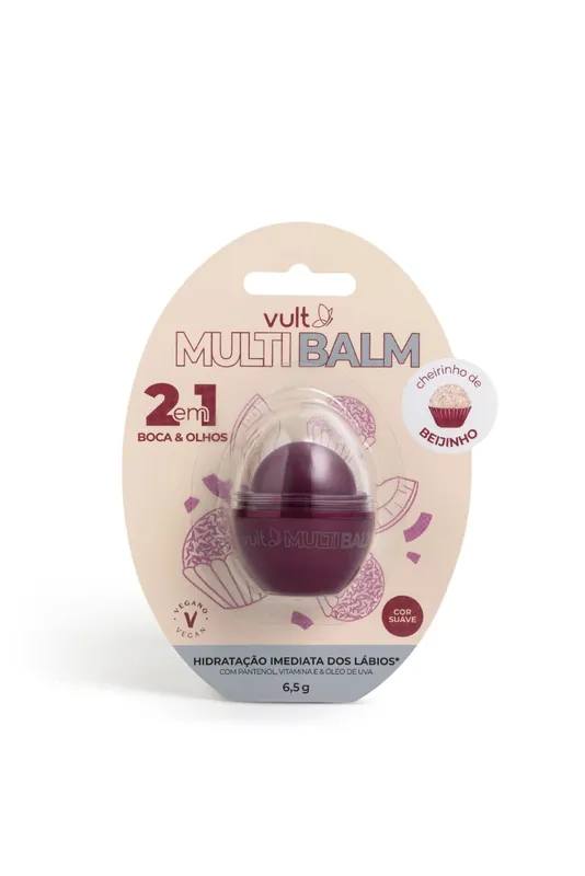 Balm Labial Stick 2 Em 1 Beijinho Vult Multi Blister 6,5g
