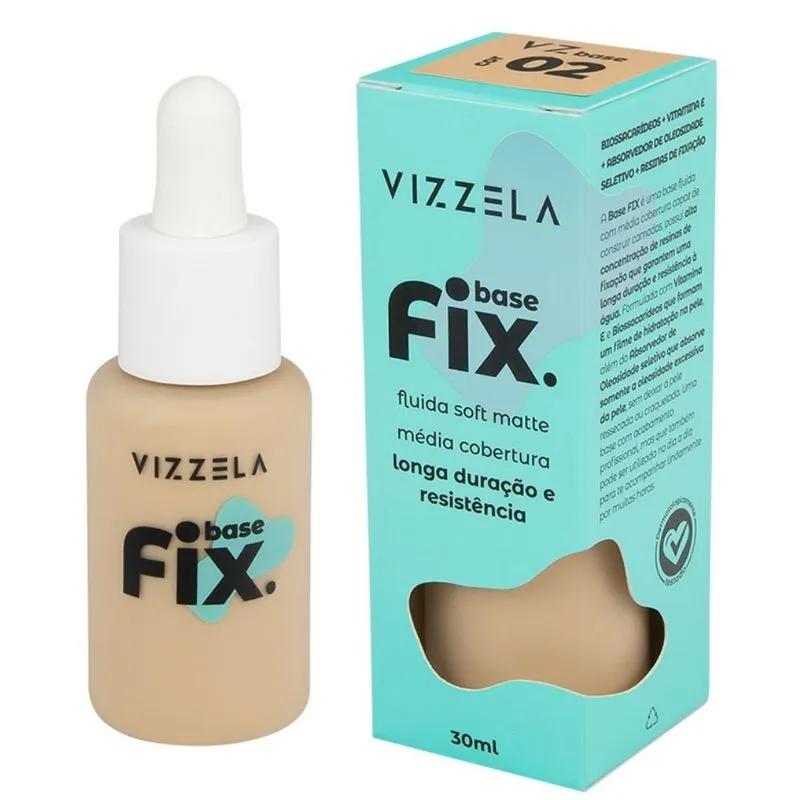 Base Liquida Fix Cor 05 Vizzela