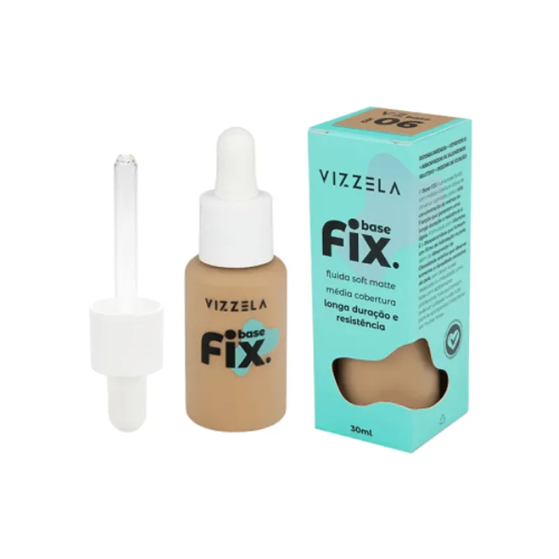 Base Liquida Fix Cor 06 Vizzela