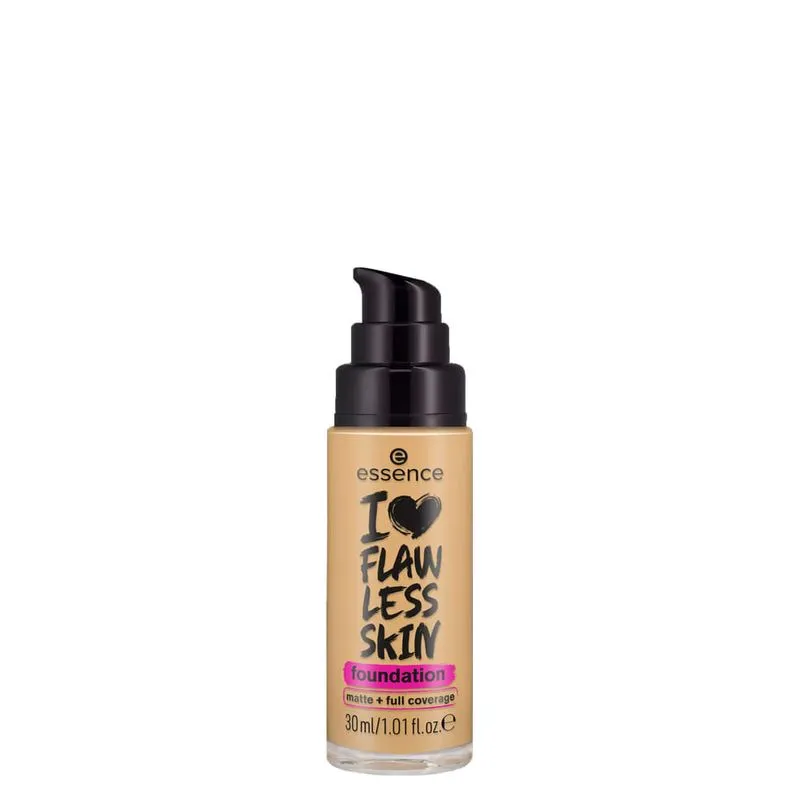 Base Líquida Matte - Essence I Love Flawless Skin FPS 20 40 Light Ivory - 30ml