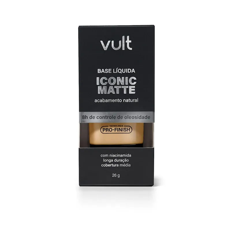 Base Líquida Vult Iconic Matte 210q 26g