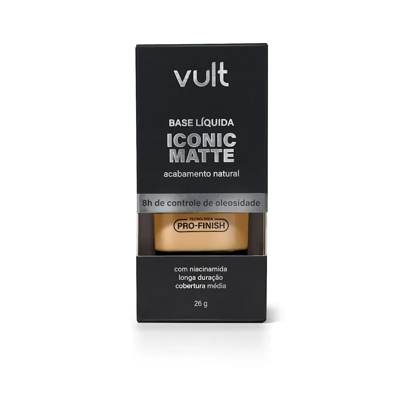 Base Líquida Vult Iconic Matte 220q 26g