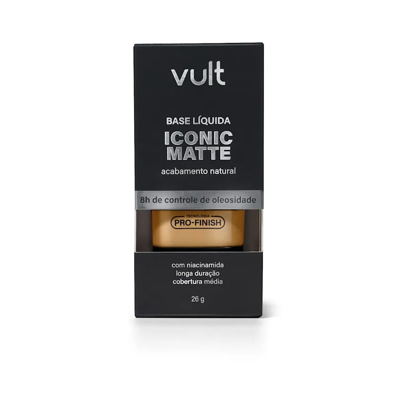 Base Líquida Vult Iconic Matte 250n 26g