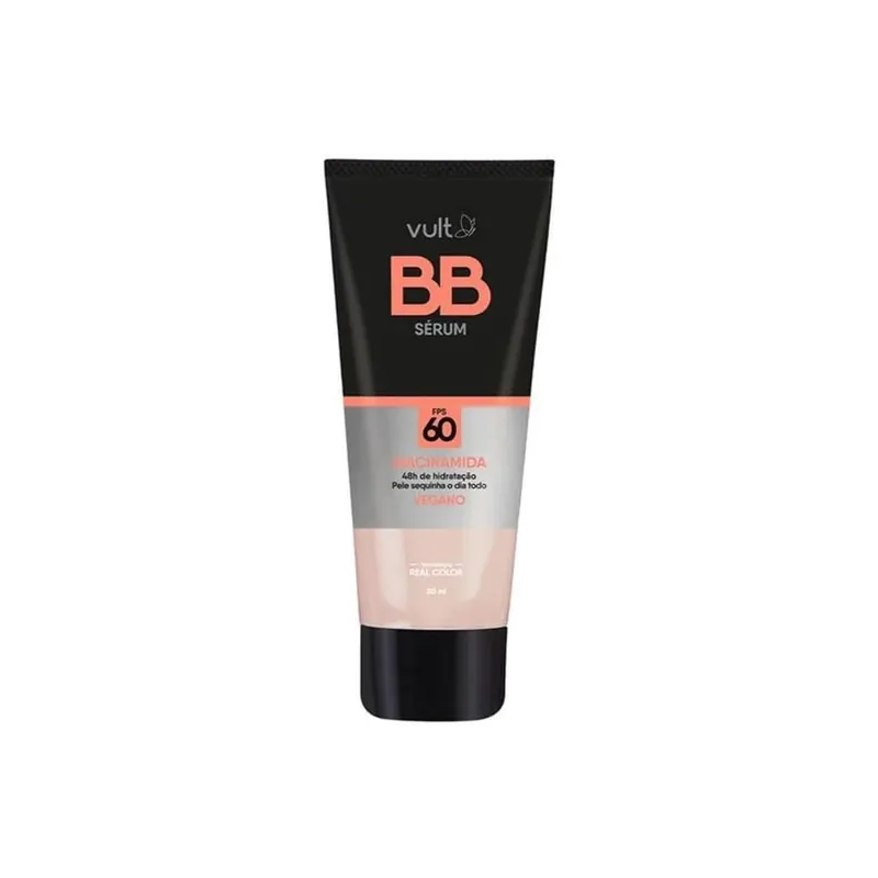 Base Vult BB Sérum com Niacinamida FPS 60 Cor V100 30ml