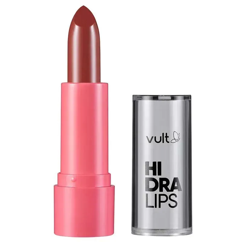 Batom Cremoso Hidra Lips Vermelho Puro Vult 3,6g