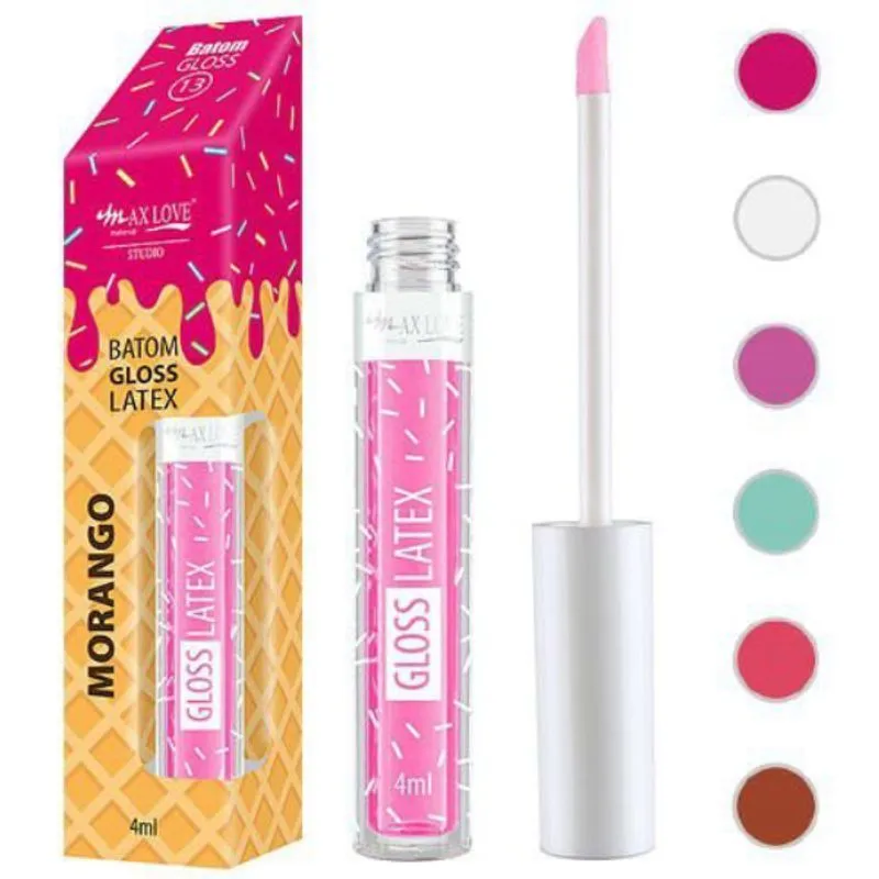 Batom Gloss Latex Cor 14 - Max Love