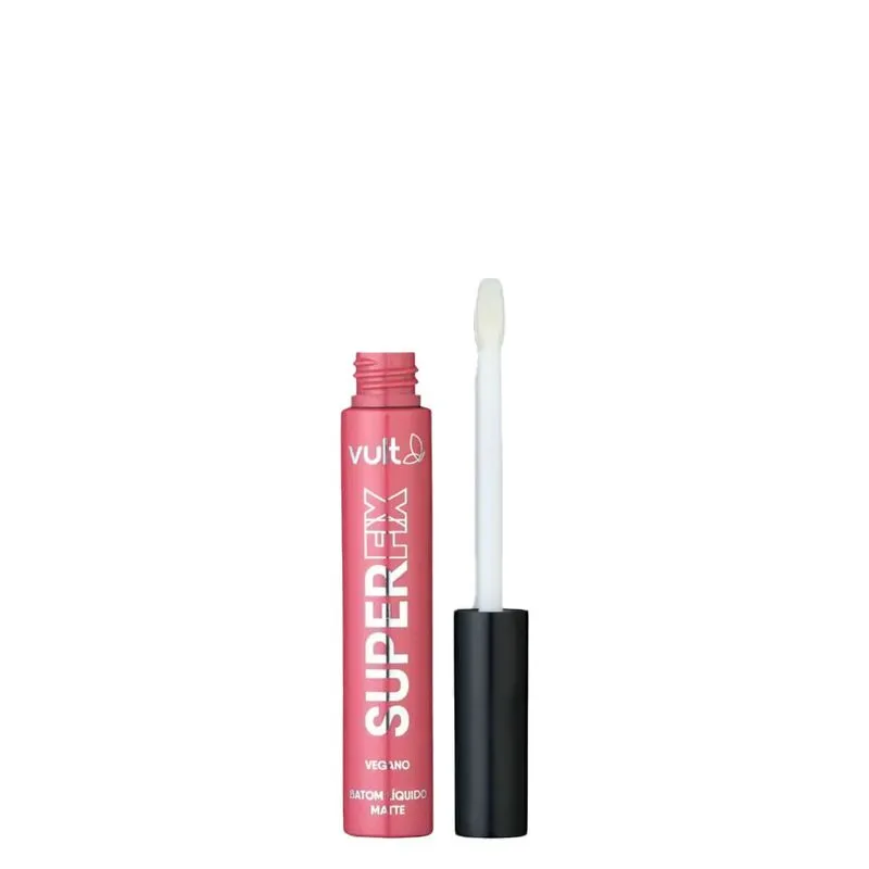 Batom Vult - Líquido Super Fix - 5ml - Rosa Queimado