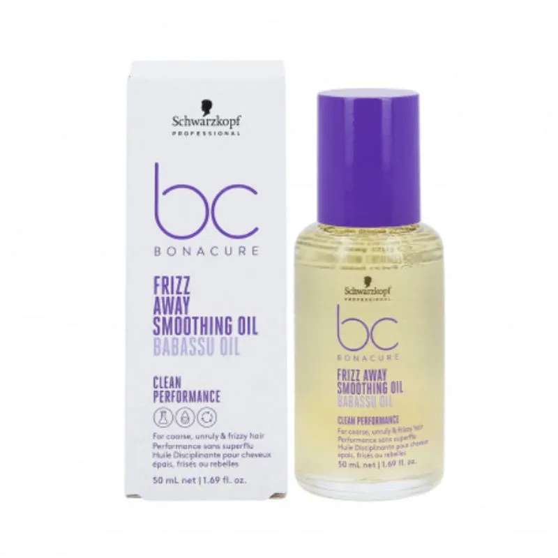 Bc Clean Bonacure Frizz Away Óleo Suavizante Babassu 50ml