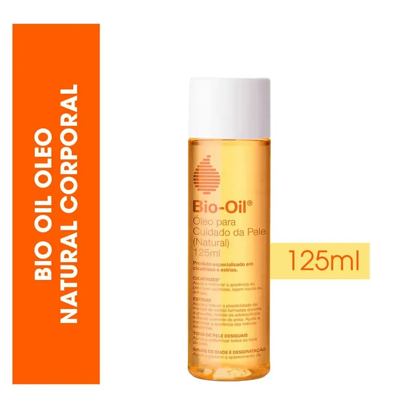 Óleo Corporal Bio-Oil 100% Natural 125ml