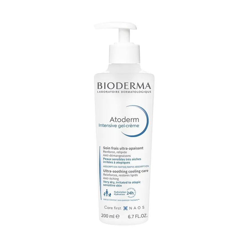 Hidratante Corporal Bioderma Atoderm Intensive Gel Creme 200ml