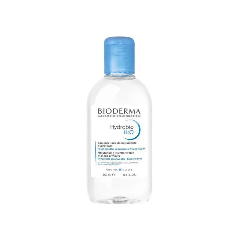 Água Micelar Bioderma Hydrabio H2O Fortalecedora e Hidratante 250ml
