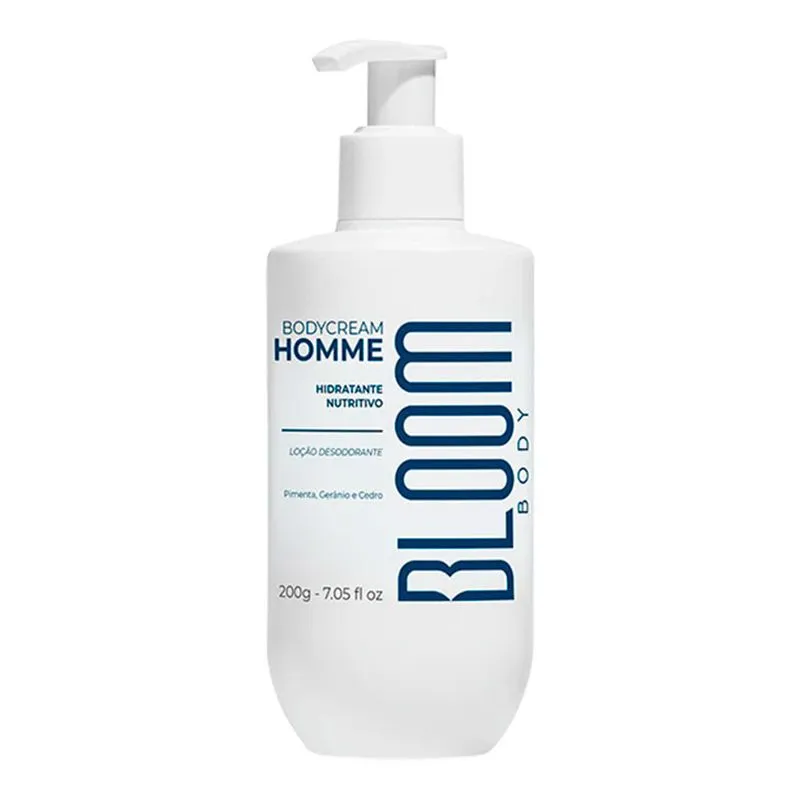 Bloom Body - Cream Homme - Desodorante Hidratante