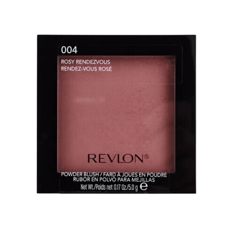 Blush Revlon Powder Rosy Rendezvous 4