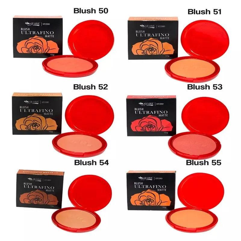 Blush Ultrafino Matte S/Espelho Cor: 055 Max Love