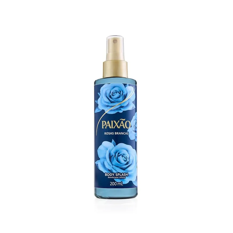 Body Splash Paixão Inspiradora Rosas Brancas 200ml