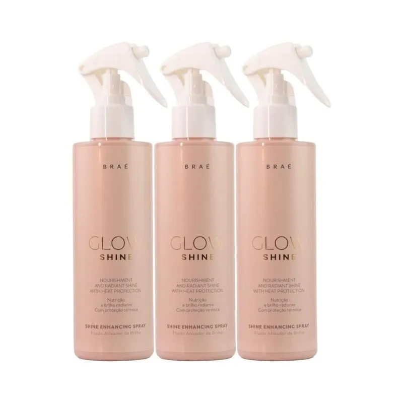 Brae - Glow Shine Nutricao e Brilho Kit Fluido - 200ml