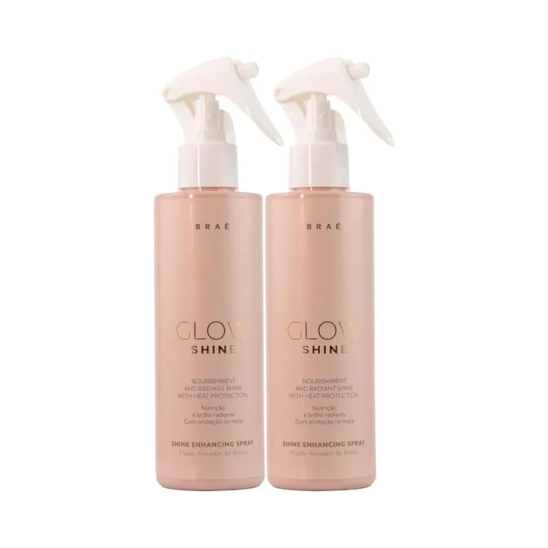 Braé - Glow Shine Nutrição e Brilho - Kit Fluido Capilar - 2x200ml