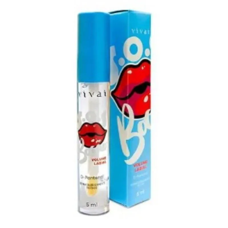 Brilho Labial Sos Bocão Incolor Vivai