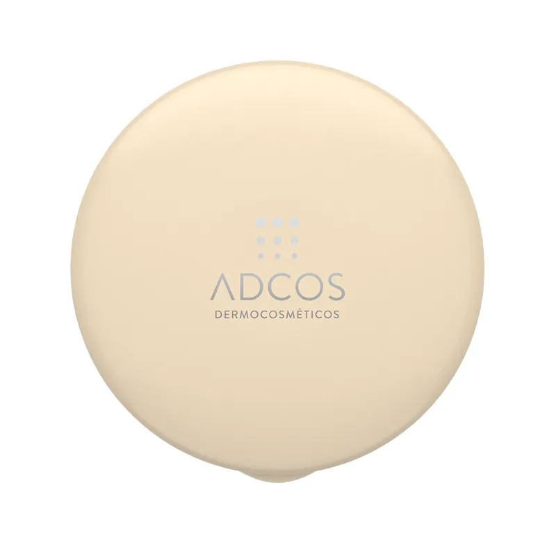 Protetor Solar Facial Adcos FPS50 Ácido Hialurônico Pó Compacto Cor Peach 11g