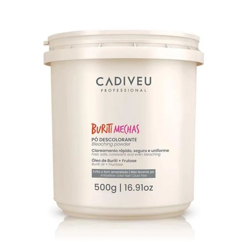 Cadiveu Buriti Mechas Kit com 2 Pó Descolorante 500g