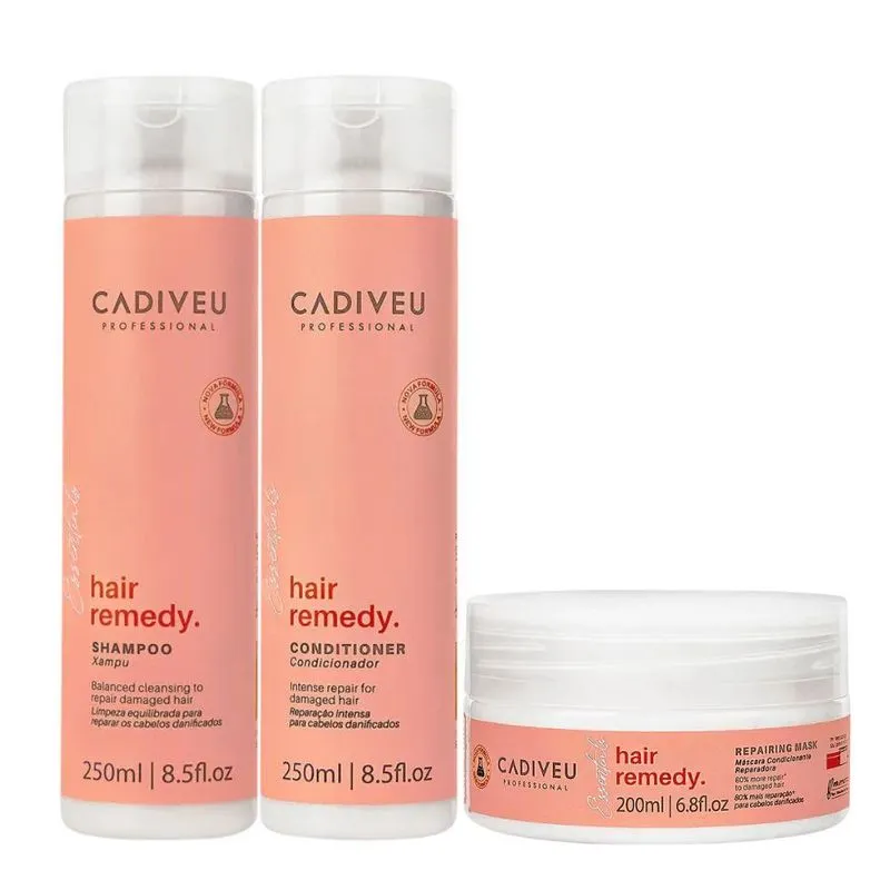 Cadiveu - Hair Remedy - Kit Trio Pequeno