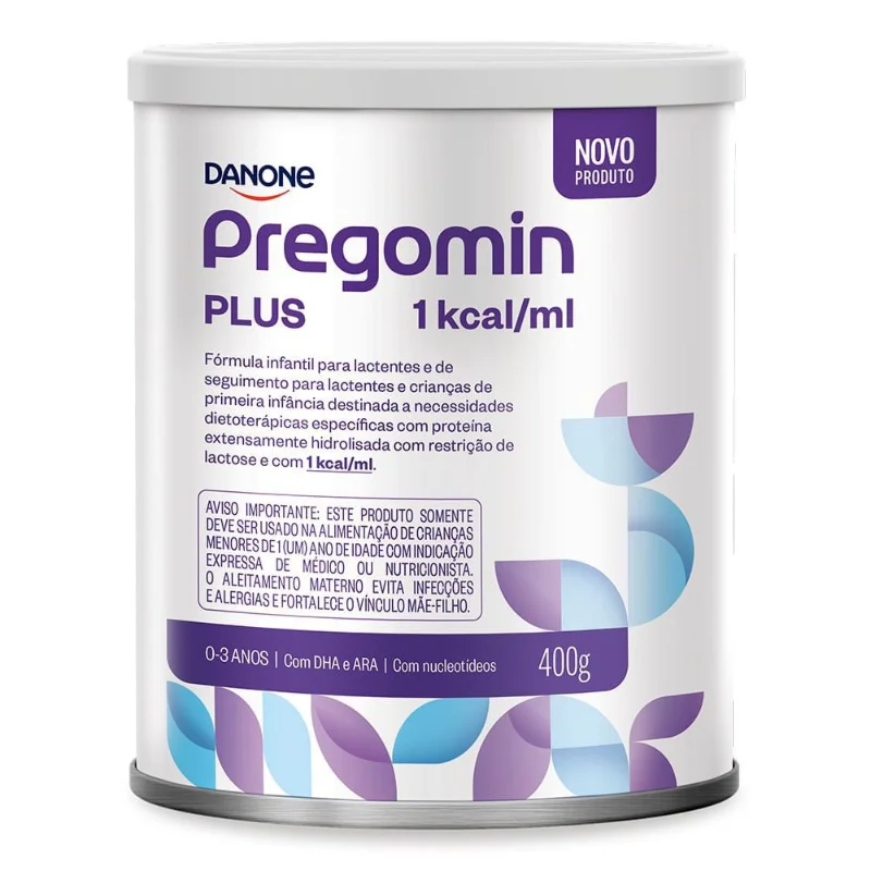 Fórmula Infantil Pregomin Plus Sem Lactose DHA ARA e Nucleotídeos de 0 a 36 Meses 400g