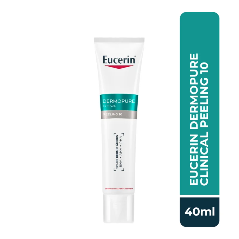 Gel De Limpeza Eucerin Antiacne Dermopure Clinical Peeling 10 40ml
