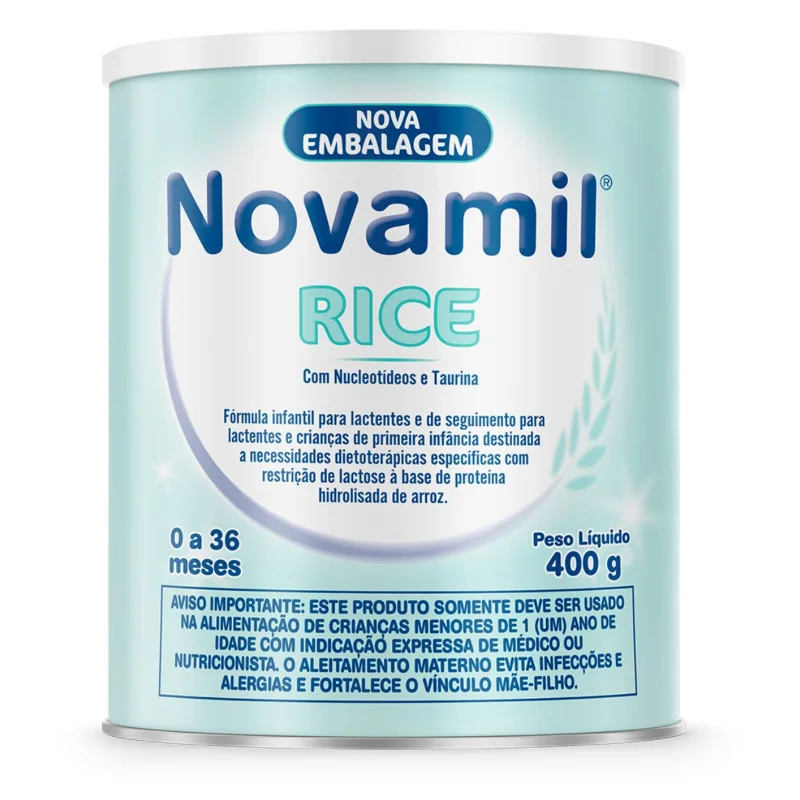 Fórmula Infantil Novamil Rice 400g