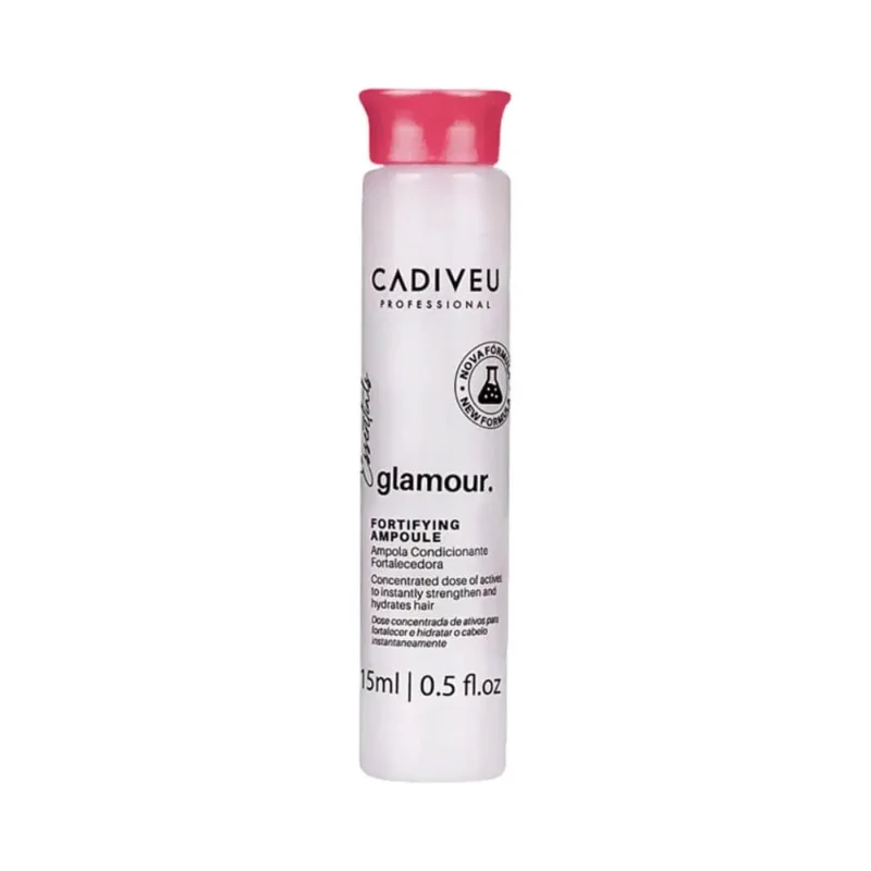 Ampola Condicionante Fortalecedora Cadiveu Essentials Glamour 15ml