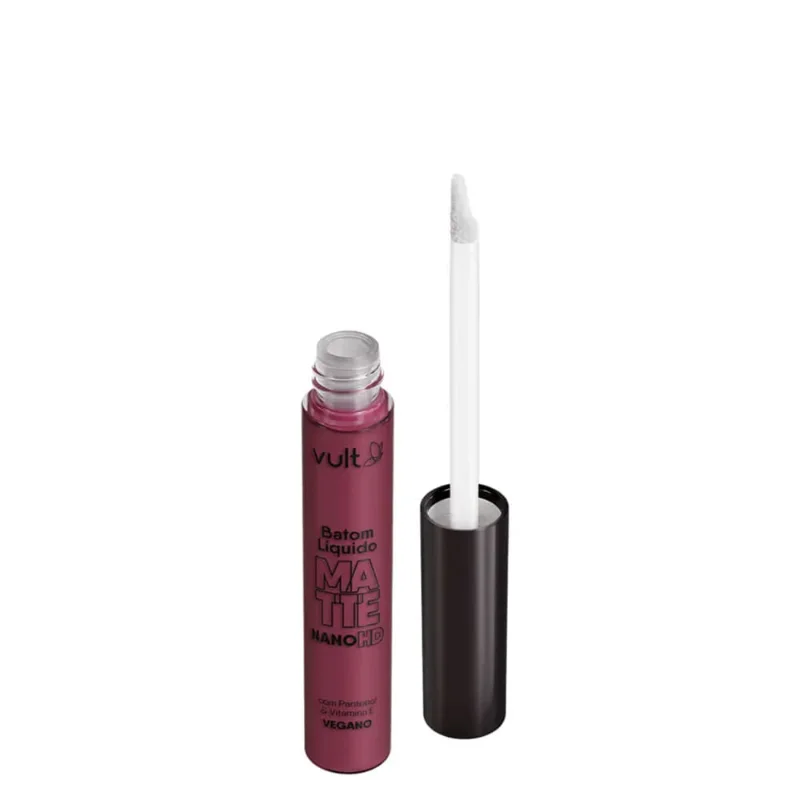 Batom Vult - Líquido Matte Nano HD - 5ml - Rosa Vintage