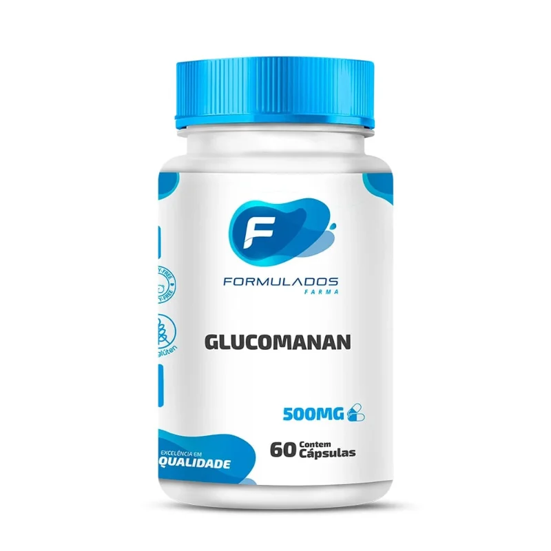 Glucomanan - 500mg - 60 Cápsulas