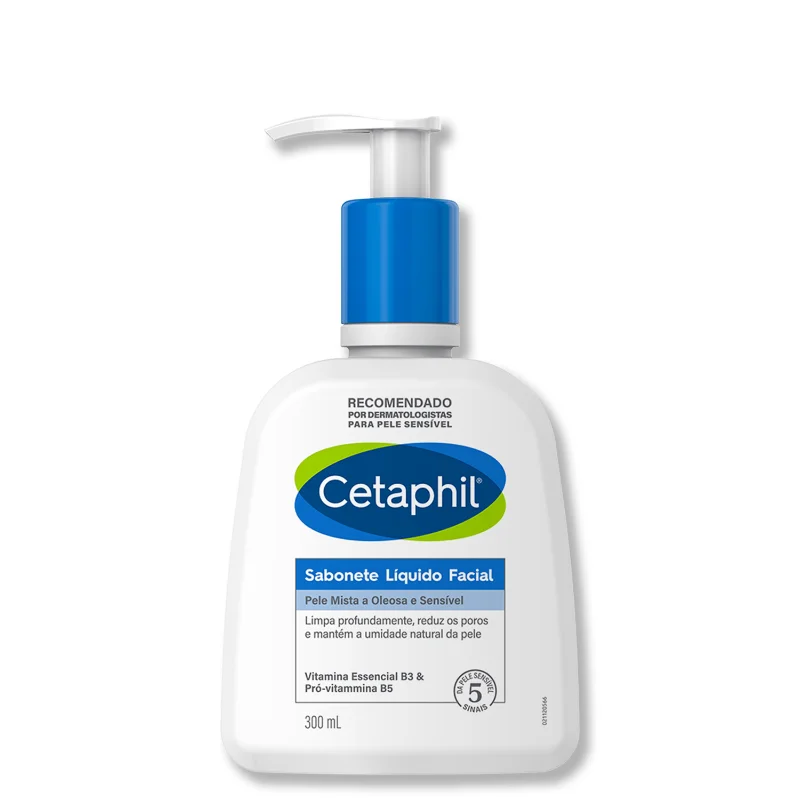 Sabonete Líquido Facial Cetaphil 300ml