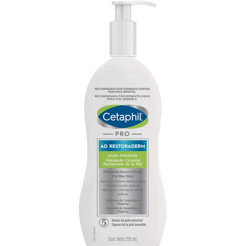 Loção Corporal Cetaphil Pro AD Restoraderm Hidratante 295ml