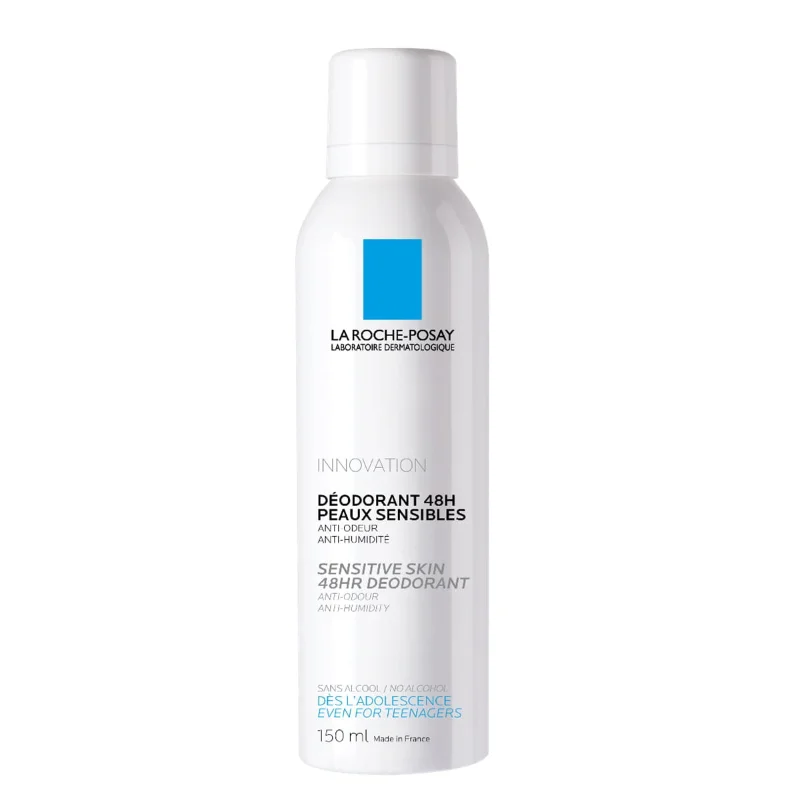 Desodorante Antitranspirante La Roche-Posay Innovation Peles Sensíveis 48h Aerossol 150ml